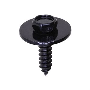 Fender Apron Hex Sems Tapping Screw BMW - Black Zinc