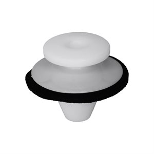 Stop Lamp Housing Retainer with Sealer Lexus Toyota - White Nylon