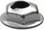 Washer Lock Nut 5/16-18 13/16 O.D. 1/2'' Hex - Zinc