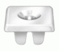GM License Plate Nut 1/4-20 Screw Size - Nylon<br><font color=red>Replaces # 23279</font>