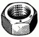 5/16-24 Grade 8 SAE Hex Nut - Zinc/Yellow