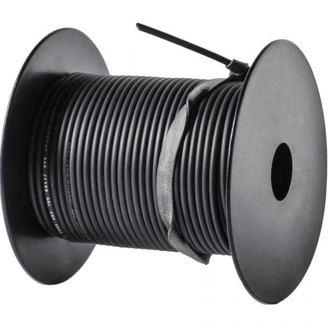 Primary SXL Wire 20 Gauge 100' Black