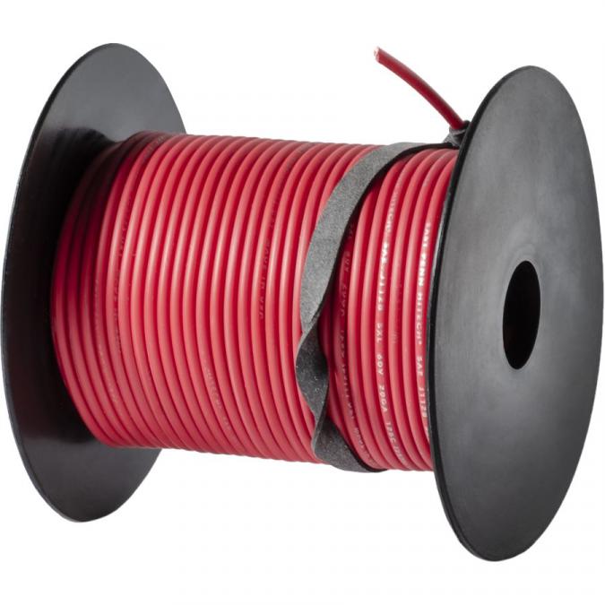 Primary SXL Wire 16 Gauge 100' Red