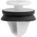 Door Sill Retainer with Sealer Ford - White Nylon